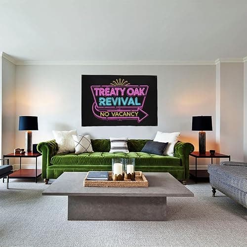 Treaty Oak Revival. Flag 3x5 Feet UV Fade Resistantfor Living Room Outdoor Indoor Decor thumbnail 2