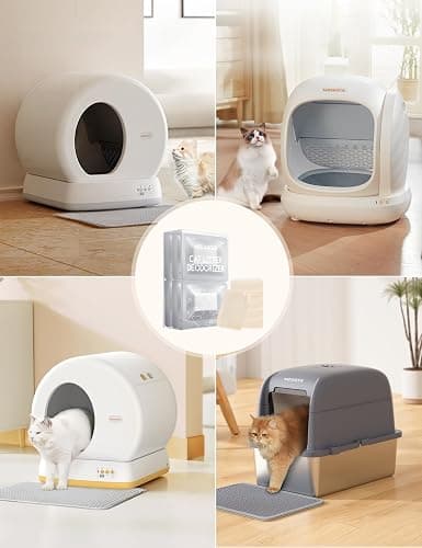 MeoWant Pet Odor Eliminator- 30-Day Continuous Automatic Cat Litter Box Odor Deodorant Gel Only Suitable for MW-SC01 / MW-SC02/MW-LB02 Cat Litter Box (6Pcs) thumbnail 6