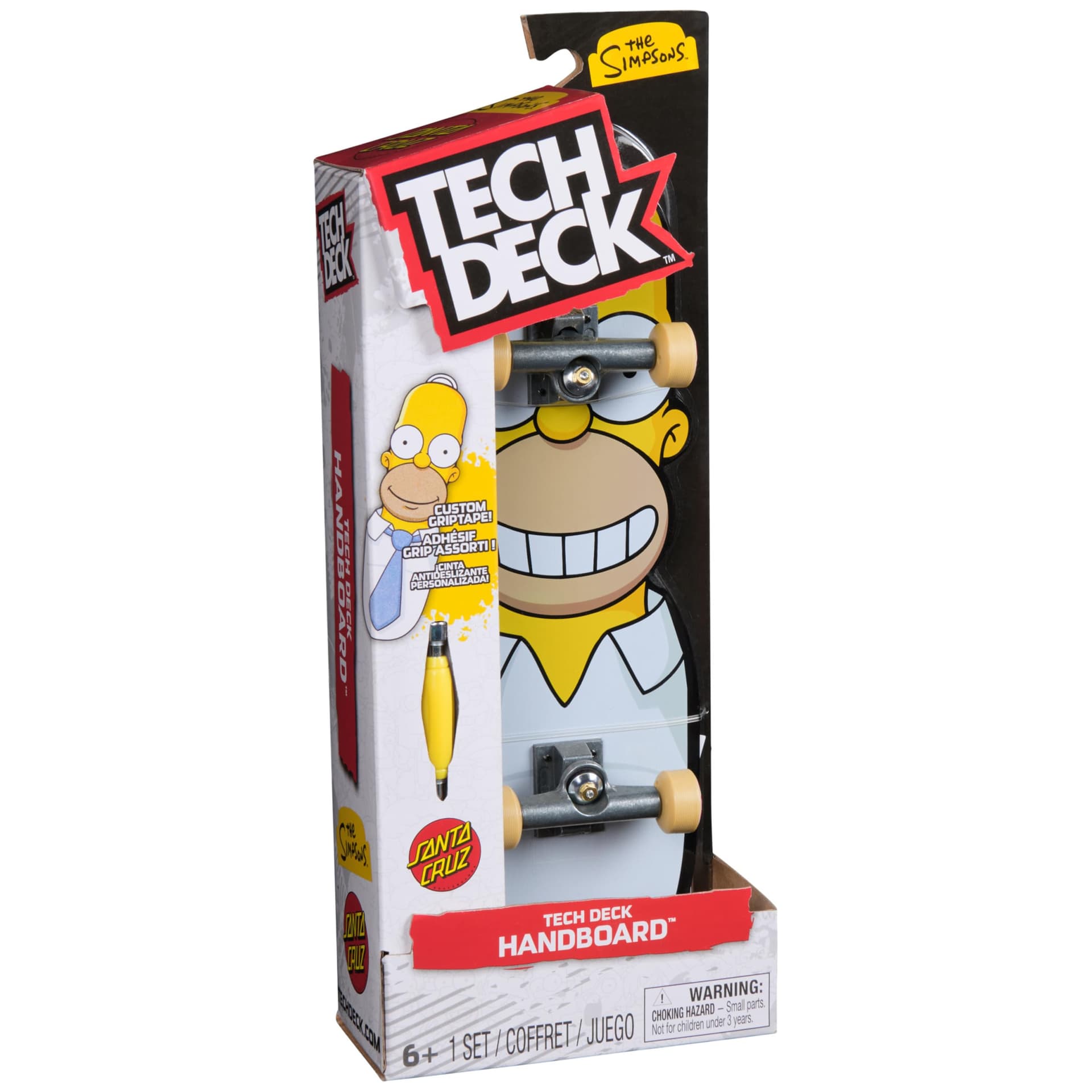 Tech Deck, The Simpsons Handboard, authentieke miniskateboards (alleen voor gebruik met de hand) thumbnail 9