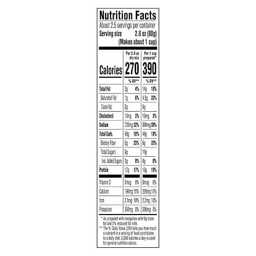 Kraft PowerMac Mac and Cheese, 1 Box, for Protein Easy Dinners or Dinner Sides, Original Flavor, 17g Protein and 6g of Fiber per Serving, No Artificial Flavors, Preservatives or Dyes, 7.25 oz thumbnail 2