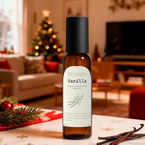 Vanilla Fragrance Room Spray, Long-Lasting Room Freshener for Home, Bathroom and Kitchen, Air Freshener Spray, Odor Eliminator, 2 x 4.06 fl oz thumbnail 6