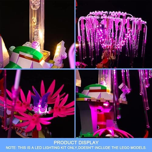 VONADO LED Light Kit Compatible with LEGO Avatar Toruk Makto & Tree of Souls 75574 - DIY Lighting - Music Version thumbnail 3