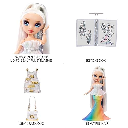Rainbow High Fantastic Fashion Amaya Raine – Rainbow 11” Fashion Doll and Playset with 2 Complete Doll Outfits, and Fashion Play Accessories, Great Gift for Kids 4-12 Years Old thumbnail 7