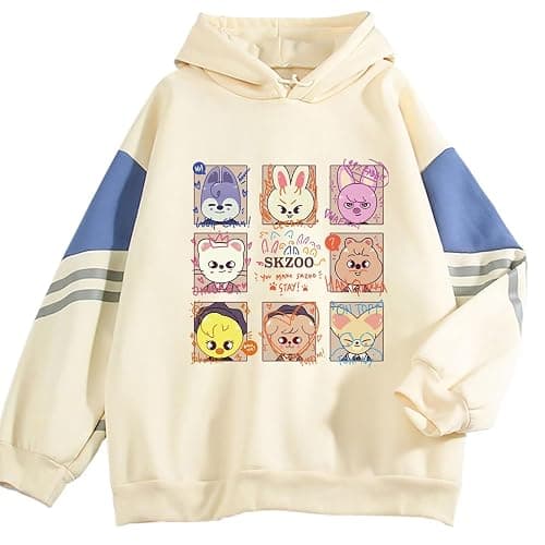 KPOP SKZ Hoodie NEW Album 5-Star Concert Sweater Hyujin Felix Jisung Sweatshirt for Women - Image 1
