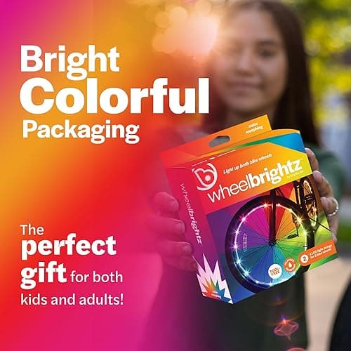 Brightz WheelBrightz LED Bike Wheel Lights - 2025 Edition with Superior Straps & LED-Weatherproof Shield! 14 Colors - Unmatched Durability, Visibility & 48+ Hours of Dazzling Illumination thumbnail 5