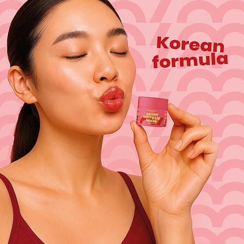 MINIMI Lip Mask Overnight 0.7Oz – Lip Sleeping Mask for Dry Chapped Lips – Hydrating Lip Treatment with Collagen, Peptides, Hyaluronic Acid & Vitamins – Korean Skincare Like Laneige Lip Mask thumbnail 6