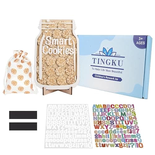 TINGKU Smart Cookies Reward Jar for Kids, Class Magnetic Teacher Supplies thumbnail 2