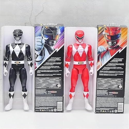 Mighty Morphin Ranger 12-Inch Action Figure Toy (2set) thumbnail 3