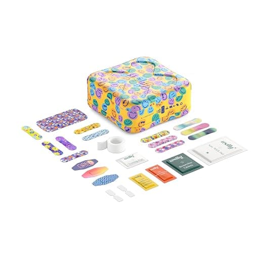 Welly First Aid Kit | FSA Eligible | Adhesive Flexible Fabric and Waterproof Bandages, Tape and Non-Stick Pads, Butterfly Strips, Triple Antibiotic and Hydrocortisone Ointments, Ibuprofen - 130 Count thumbnail 6
