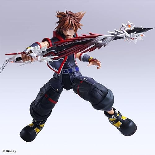スクウェア・エニックス(SQUARE ENIX) Kingdom Hearts III Play Arts Kai Sora Ver.2 DX Edition, PVC Pre-Painted Action Figure thumbnail 5