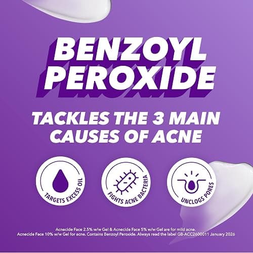 Acnecide Face Gel 5% Benzoyl Peroxide 15g thumbnail 4