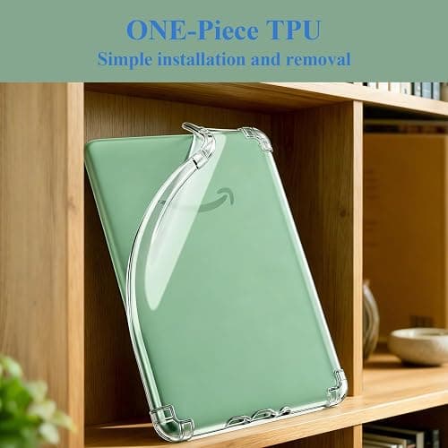 KXOYJAD Clear Case Compatible with Hanvon Clear 6, 6 Inch Kindle 2024 and iReader Neo 2 - Ultra Slim Soft TPU Transparent Cover, Lightweight and Durable Protection (Clear) thumbnail 7