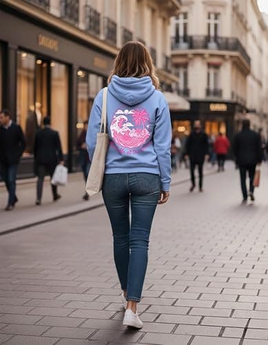 Tstars Volleyball Hoodies Gifts for Teen Girls Women Fans Team Players Love Sweatshirt Hoodie thumbnail 2