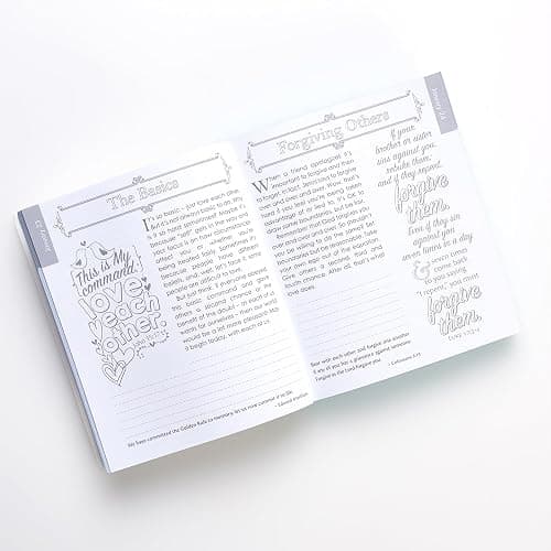The Illustrated Words of Jesus for Women Daily Devotional - 366 Days of Calming Coloring and Meaningful Meditation on the Words of Jesus thumbnail 3