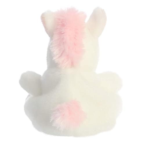Aurora® Adorable Palm Pals™ Sassy Unicorn™ Stuffed Animal - Fun Collectible Plush for Kids and Adult Collectors - Perfect for Decorating Rooms and Birthday Gifts - White 4.5 Inches thumbnail 4