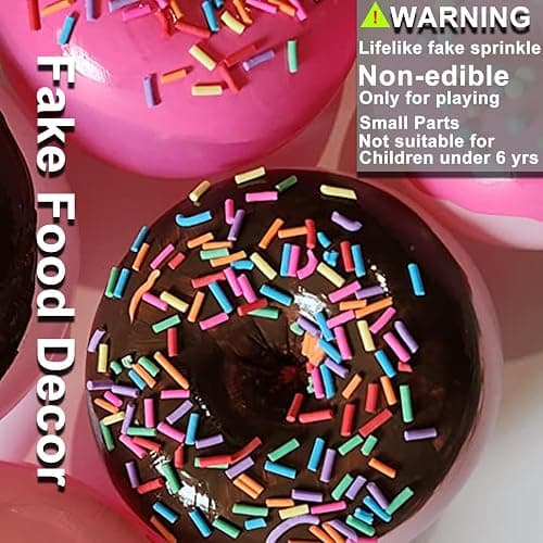 LIKETURE Fake Sprinkles 24-Grid Slime Sprinkles for Craft Non-Edible Polymer Clay Sprinkle Fake Candy Sprinkle for Resin Slime Add Ins Mix Ins Nail Art Design Shaker Card Filler DIY Crafting (220G) thumbnail 4