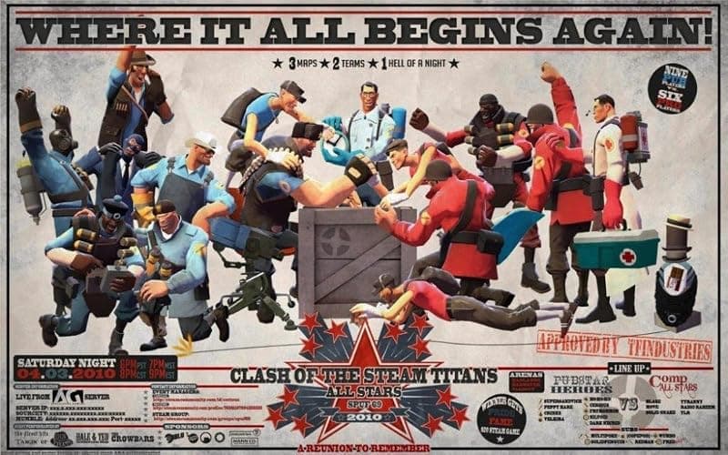 Tomorrow sunny Team Fortress 2 24x36 inch Art Silk Poster Wall Decor - Image 1