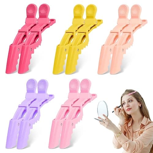 Alligator Hair Clips, 10 Pcs Hair Sectioning Clips, Hair Styling Clips for Salon Women Styling Sectioning - Image 1