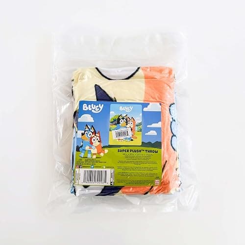 Northwest Bluey Micro Raschel Throw Blanket, 46" x 60", Family Photo thumbnail 8