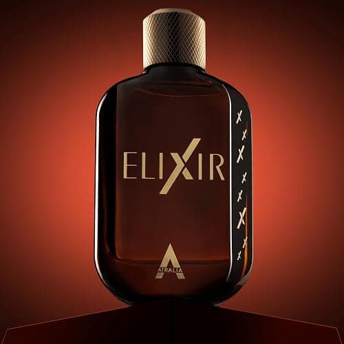 Atralia Elixir Eau de Parfum 100ML | Fresh Amber Woody Perfume for Men | Long Lasting Fragrance with Mint, Lavender, Bergamot, Amber & Vanilla thumbnail 3