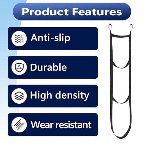 CuraceQ 2PCS 3 Step Climbing Stick Aider for Hunting, 120CM Length 16" Wide Climbing Step Aiders for Outdoor Hunting thumbnail 4