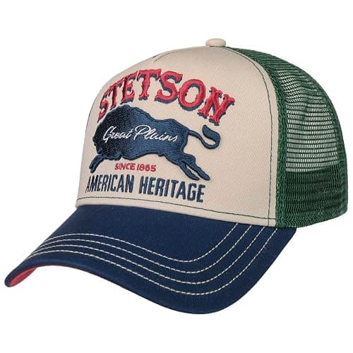 Stetson Highway Trucker Cap Snapback Cotton Men Summer Winter - Image 1