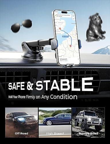 CHGeek Wireless Car Charger, 2025 Upgrade 15W Fast Charging Auto Clamping Car Phone Holder Charger, Phone Holders for car Mount, fit for iPhone 17 16 15 14 13 Mini Pro Max XR,Samsung Galaxy S25 Ultra thumbnail 7