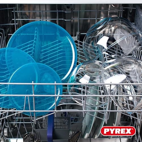Pyrex – 8023509 – 3 Pieces; Glass Mixing Bowls/Salad Bowl – 0.5 L; 1 L; 2 L – Borosilicate Glass – Heavy Duty – Made in France thumbnail 7