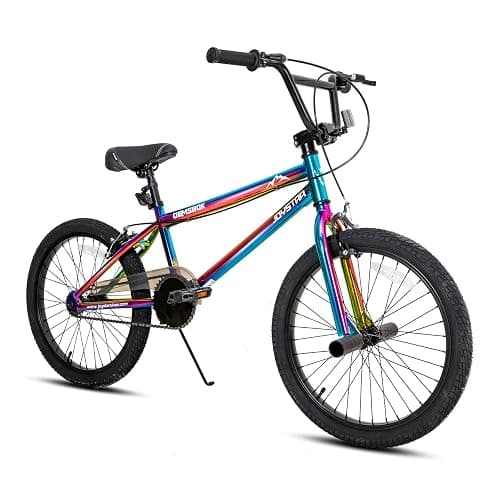 JOYSTAR 20 Inch Kids BMX Bike for Boys and Girls Age 7-12 | Freestyle Bicycle for Beginner Level Riders with Dual Hand Brakes & 2 Pegs | 20" Kids Bike - Image 1