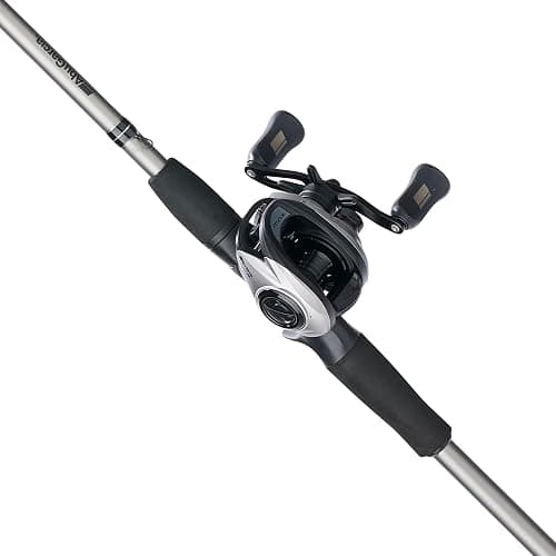 Abu Garcia Max X Low Profile Baitcast Reel and Fishing Rod Combo thumbnail 2