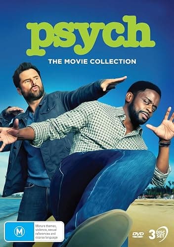 Psych - 3 Movie Collection (Psych The Movie/Psych 2: Lassie Come Home/Psych 3: This Is Gus) [DVD] - Image 1