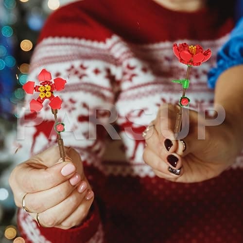 Christmas Advent Calendar 2025, Flower Building Blocks, 24 Days Countdown Calendar Toys, Building Brick Toys Party Favors, Xmas Gifts thumbnail 7