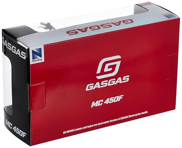NewRay New-Ray GasGas MC 450F 1/12 Scale Diecast Motorcycle Model 58293 thumbnail 5
