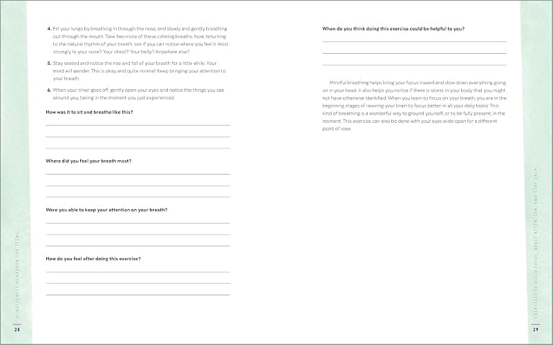 Mindfulness Workbook for Teens: Exercises and Tools to Handle Stress, Find Focus, and Thrive (Health and Wellness Workbooks for Teens) thumbnail 5