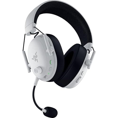Razer BlackShark V3 Wireless Gaming Headset for PC: 50mm Drivers - Super Wideband Mic - 2.4 GHz, Bluetooth, USB - Works with Mac, PS5, Nintendo Switch, Smartphone - 70 Hr Battery - White thumbnail 10
