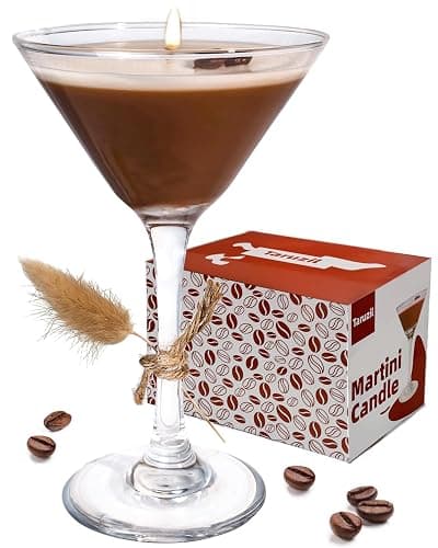 Taruzil Coffee Martini Candles Gifts for Women Men, Scented Candles Unique Gifts for Women Girl Friend Soy Wax Candles for Home, Bedroom,Coffee Bar Scented for Christmas, Birthday,Halloween - Image 1