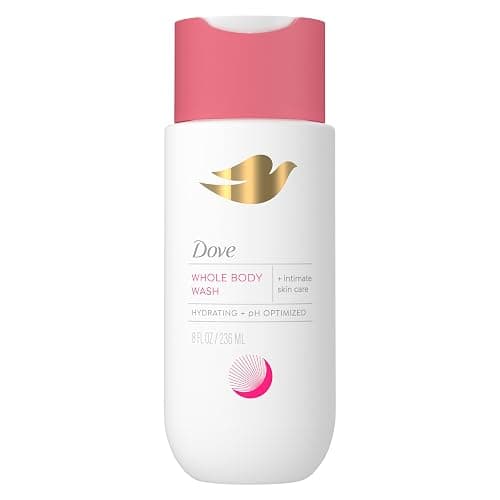Dove Intimate Wash for Women - Gynecologist Tested Unscented Hydrating pH Optimized Feminine Wash For Sensitive Skin, 8 oz - Image 1