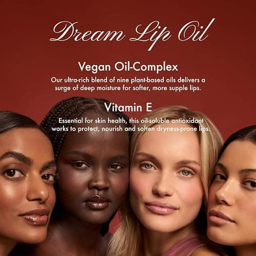 Summer Fridays Dream Lip Oil - Hydrating Tinted Lip Gloss Oil - Non-Sticky Formula with Skincare Benefits for Long-Lasting Softness + Shine - Effortless Beauty Gifts - Rose Bud (0.15 Oz) thumbnail 7