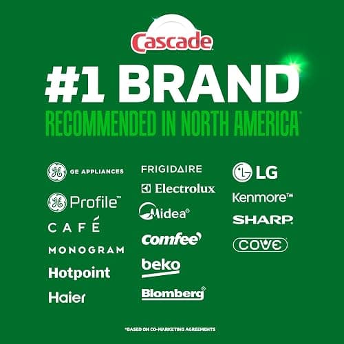 Cascade Complete Dishwasher Pods - Fresh Scent ActionPacs, Dishwasher Detergent, Dishwasher Soap, Detergent Pods, 78 Count thumbnail 6