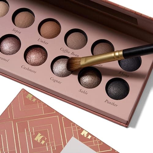 LAURA GELLER NEW YORK The Delectables Timeless Tones Baked Eyeshadow Palette | 14 Pigmented Eyeshadows Blendable Everyday Look thumbnail 9