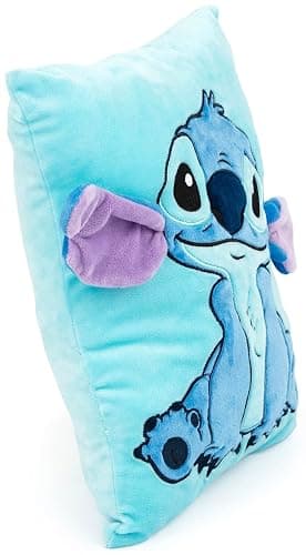 Jay Franco Disney Lilo & Stitch 3D Snuggle Pillow - Super Soft – Measures 15 Inches (Official Disney Product) thumbnail 3