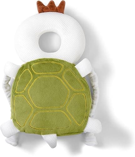 Baby Walker Head Protector Toddler Adjustable Baby Head Protection Backpack Wear Safety Pad (Turtle) - Image 1