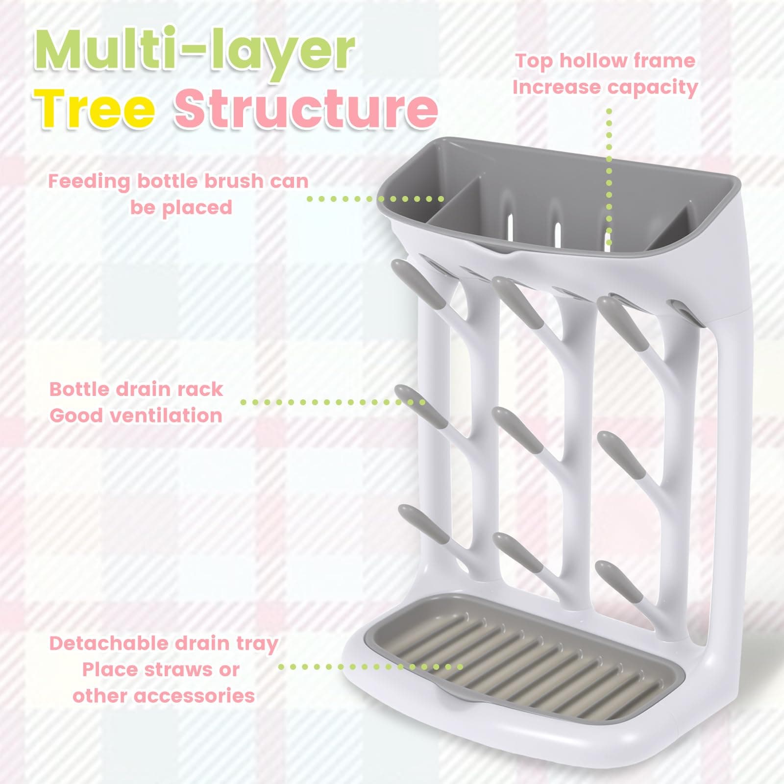 Baby Bottle Drying Rack thumbnail 2
