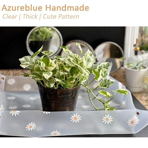 Repotting Mat for Indoor Plants Waterproof Clear Potting Mat Foldable Plant Potting Repotting Tray Portable Gardening Tray for Indoor Potting Soil, House Plants Orchid,Succulents 31.5 x 23.6 thumbnail 5