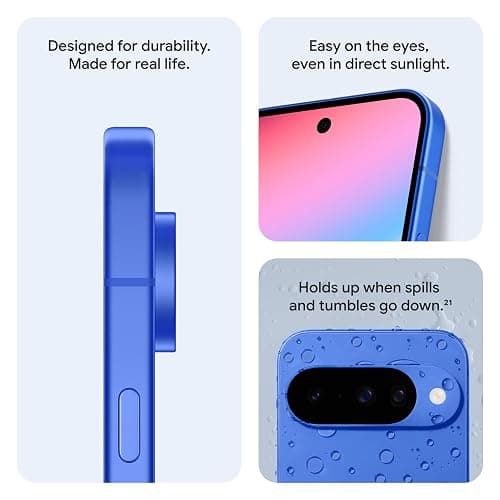 Google Pixel 10 - Unlocked Android Smartphone - Gemini AI Assistant - Advanced Triple Rear Camera, Fast-Charging 24+ Hour Battery, and 6.3" Actua Display - Frost - 128 GB (2025 Model) thumbnail 4