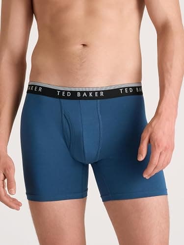Ted Baker Men's 4 Pack Cotton Stretch Boxer Briefs Boxer Briefs thumbnail 2