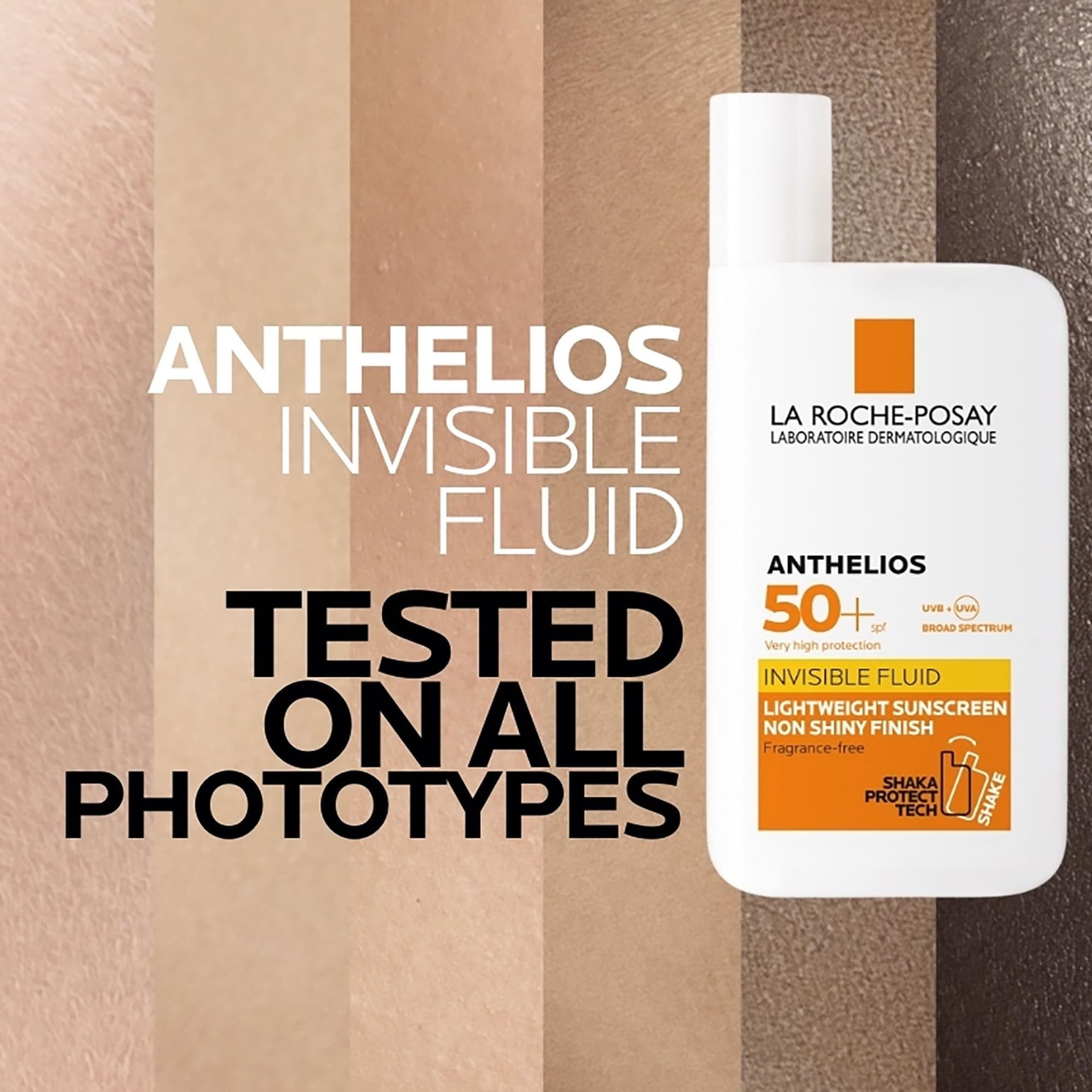 La Roche-Posay Sunscreen Lotion, Ultra-Light Fluid, Water Resistant, Invisible Fluid With SPF 50+, Non-Perfumed, Anthelios XL, 50ml thumbnail 5