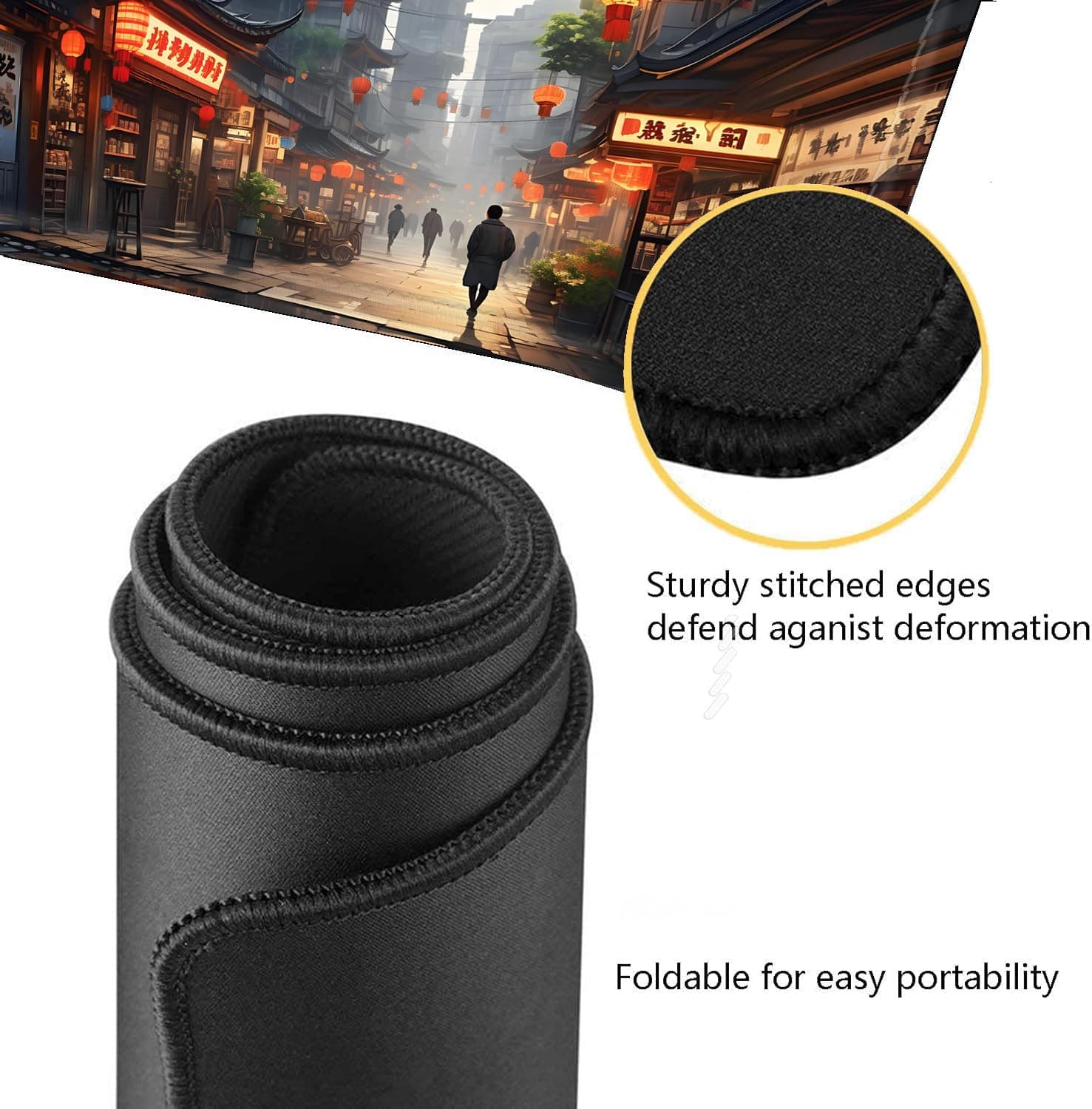 Japanese Street Mouse Pad XXL 900 x 400 mm thumbnail 6