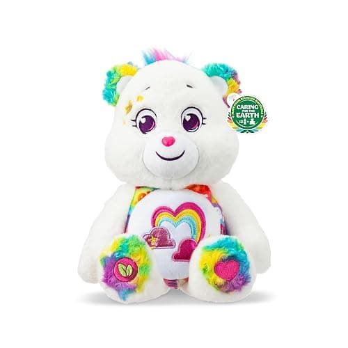 Care Bears 14" True Friend Bear Plushie - Medium Size - Perfect Stuffed Animal Holiday, Birthday Gift, Super Soft and Cuddly – Good for Girls and Boys, Employees, Collectors - Image 1
