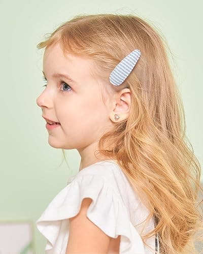 doboi 40Pcs Toddler Hair Clips Hair Barrettes Baby Girls Hair Bows Clips Floral Print Non Slip Snap Hairpins Flower Hair Clips for Girls Kids Toddler Hair Accessories thumbnail 5